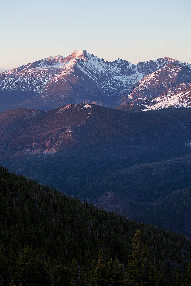 Mountain Sunrise - Rocky Mountain National Park