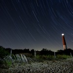 Barnegate Lighthouse Star Trails - New Jersey