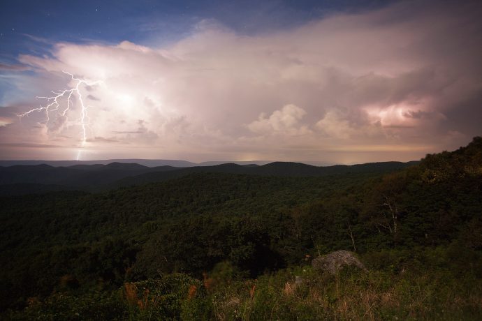 Lightning Storm 2 - Shenandoah National Park, Virginia