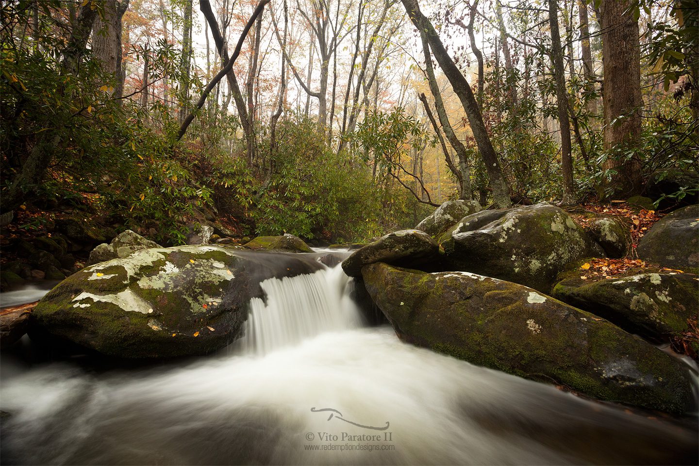 Roaring Fork Fall - Great Smoky Mountains National Park, Tennessee