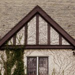 Ivied Gable End - Spring Lake Community House