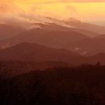 Sunset at the Point - Shenandoah National Park, Virginia