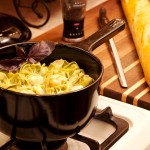Ceramic Saucepot Cooking Tortellini - Ceramcor